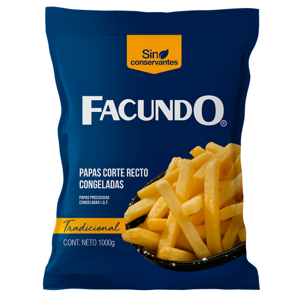 PAPAS CONGELADAS RECTAS FACUNDO