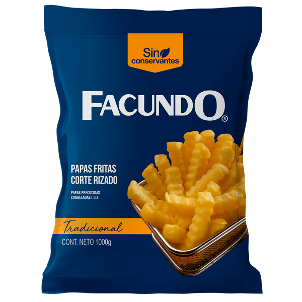 PAPAS CONGELADAS RIZADAS FACUNDO